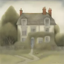 a house by Angela Barrett