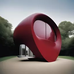 a house by Anish Kapoor