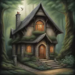 a house by Anne Stokes