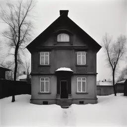a house by Antanas Sutkus