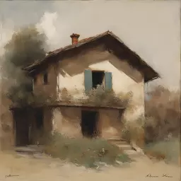 a house by Antonio Mancini