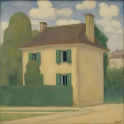 a house by Aristide Maillol