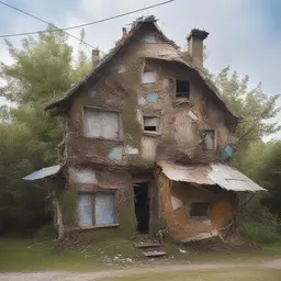 a house by Artur Bordalo