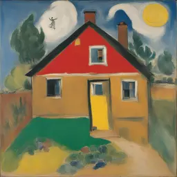 a house by Asger Jorn