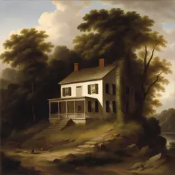 a house by Asher Brown Durand