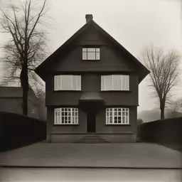 a house by August Sander