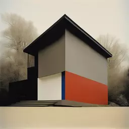 a house by Barnett Newman