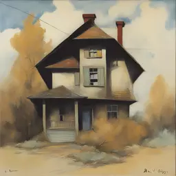a house by Basil Gogos
