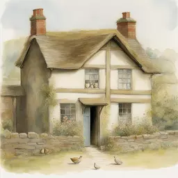 a house by Beatrix Potter