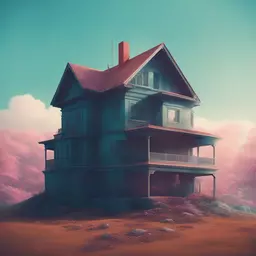 a house by Beeple