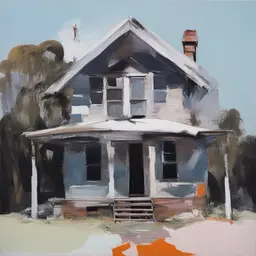 a house by Ben Quilty