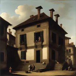 a house by Bernardo Bellotto