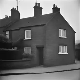a house by Bert Hardy