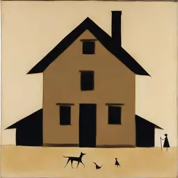 a house by Bill Traylor