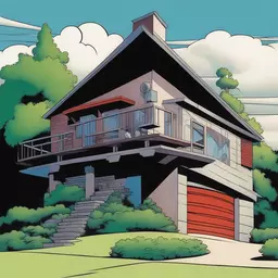a house by Bruce Timm