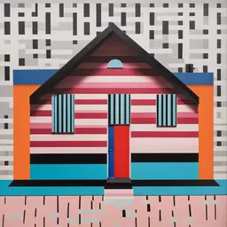a house by Camille Walala