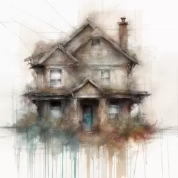 a house by Carne Griffiths