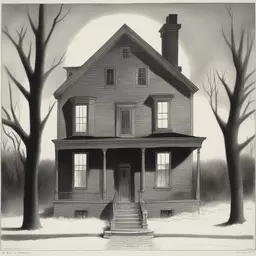 a house by Charles Addams