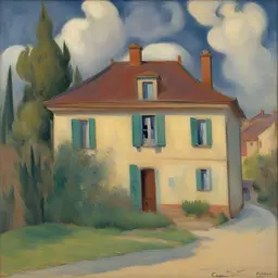 a house by Charles Camoin