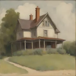 a house by Clara Miller Burd