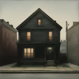 a house by Dan Witz