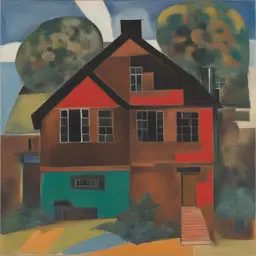 a house by David Driskell