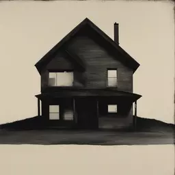 a house by David Lynch