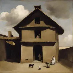 a house by Diego Velázquez