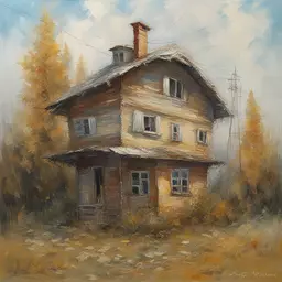 a house by Dmitry Kustanovich