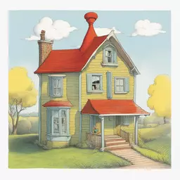 a house by Dr. Seuss