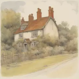 a house by E. H. Shepard