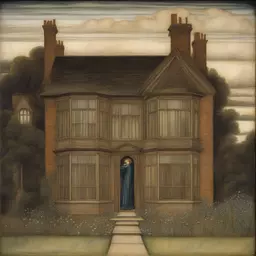 a house by Edward Burne-Jones
