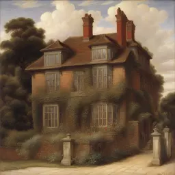 a house by Edward John Poynter