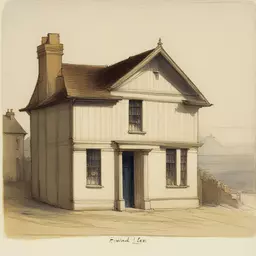 a house by Edward Lear