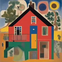 a house by Eileen Agar