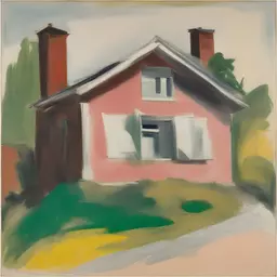 a house by Elaine de Kooning