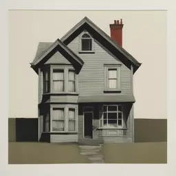 a house by Ellen Gallagher