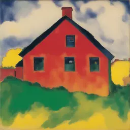 a house by Emil Nolde