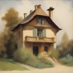 a house by Emile Gallé