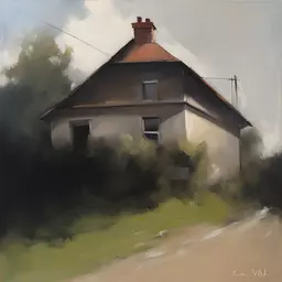 a house by Emilia Wilk