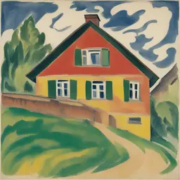 a house by Erich Heckel