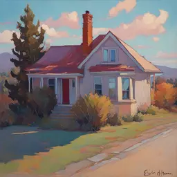 a house by Erin Hanson