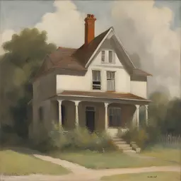 a house by Ernest Crichlow