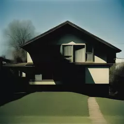 a house by Ernst Haas