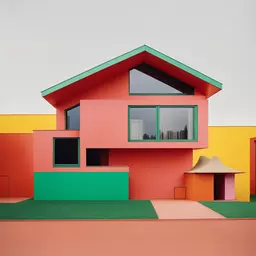 a house by Ettore Sottsass