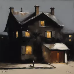 a house by Fabian Perez