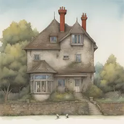 a house by Farel Dalrymple