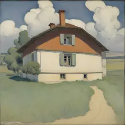a house by Ferdinand Hodler