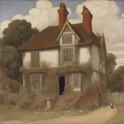 a house by Ford Madox Brown