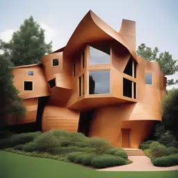 a house by Frank Gehry